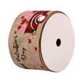 thumbnail image 4 of TINYSOME Heart Printed Ribbon Valentine's Day Satin Ribbons for Gift Wrapping DIY Craft, 4 of 11