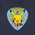 thumbnail image 2 of Women's Pokemon Pikachu Rocks Graphic Tee Navy Blue X Large, 2 of 4
