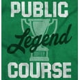 thumbnail image 2 of Course Legend Trophy Golfer Golfing Men's Graphic T Shirt Tees Brisco Brands S, 2 of 6