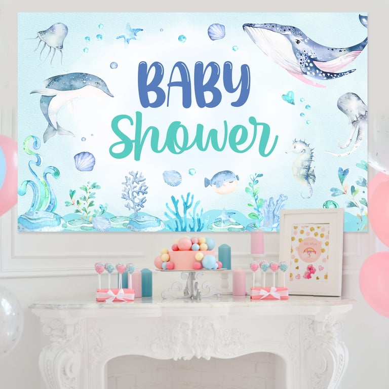 Sea Baby Shower Decorations Under The Sea Baby Shower Party Ideas