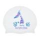 thumbnail image 1 of Ofertas Únicas 1 Pc Gorro de Baño Impermeable con Patrón de Cola de Sirena Blanco y Azul, 1 of 6