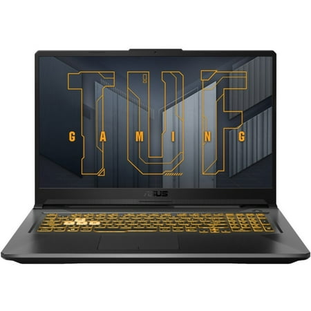TUF Gaming A17 17.3" Full HD Gaming Laptop, AMD Ryzen 5 4600H, NVIDIA GeForce GTX 1650 4 GB, 512GB SSD, Windows 11 Home, FA706IHR-RS53