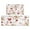 Red Christmas Gingerbread, variant on Red Christmas Snowflake Pattern Kitchen Rugs Sets Of 2,Anti Fatigue Kitchen Mat Rugs Non Slip Washable,Decorative Kitchen Floor Mats for Kitchen,Sink,Laundry,17"x30"+17"x47"