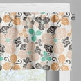 thumbnail image 5 of Ambesonne Floral Valance & Curtain, Spring Garden Cartoon Petals, 55"x36", Multicolor, 5 of 6