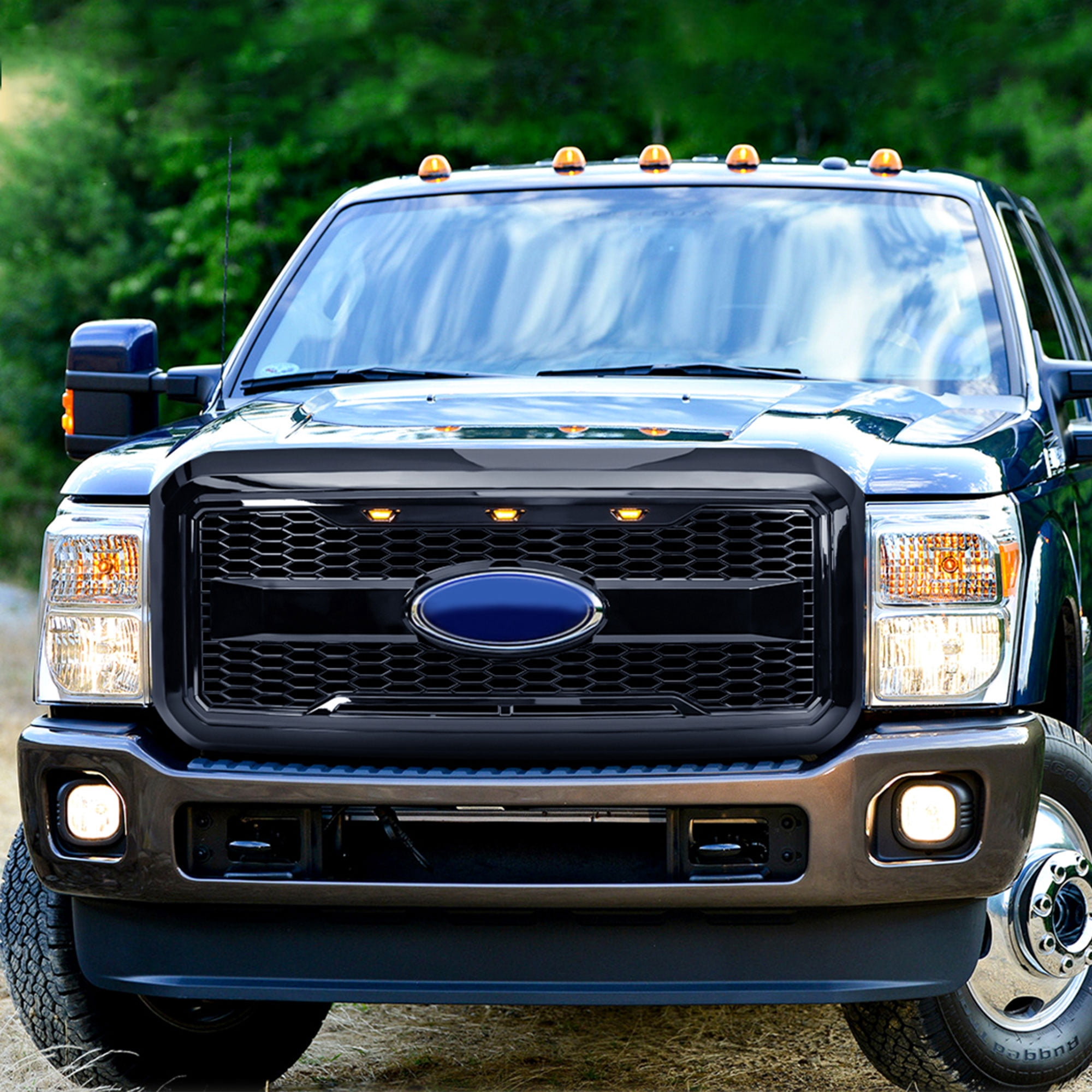 AMERICAN MODIFIED Raptor Style Mesh Grille for 11-16 Ford F250/350/450/550