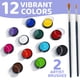 thumbnail image 2 of Kit de pintura facial Blue Squid PRO, paleta de 12 colores con pinceles, 2 of 6