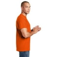 thumbnail image 3 of Gildan Classic Fit Men DryBlend T-Shirt, Short Sleeve Crewneck Tee, Orange, 5XL, 3 of 5