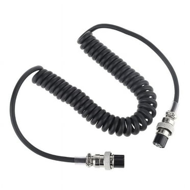 Aviation Mic Cable for Kenwood Transceiver MC-60 8Pin Female to 8 Pin Female