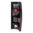 thumbnail image 4 of Brock Tail Light for 1982-1993 S10 Black Bezel Left 919649 1982-1990 S15 1991-1993 Sonoma, 4 of 9
