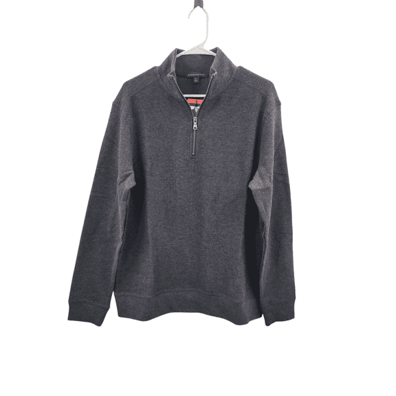 Banana Republic Waffle Quarter Zip Pullover, Men's