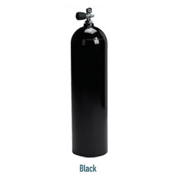 Sherwood Scuba Group Catalina Aluminum Cylinders 3300 PSI (Black, 100 Cuft)