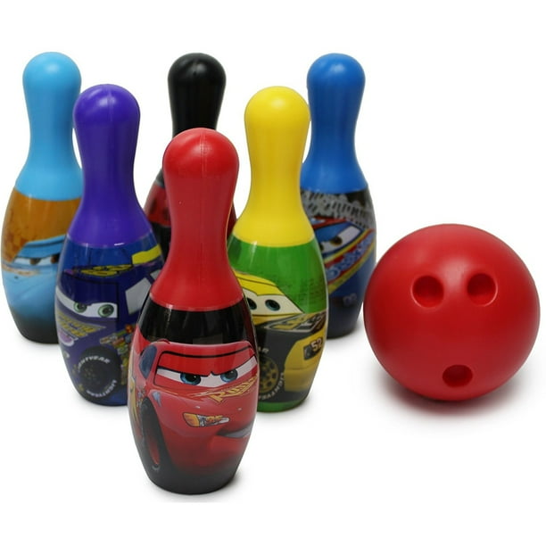 disney cars bowling set