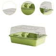 thumbnail image 6 of Stgfyxgs Large Hamster Cage Exercise Playing House Transparent Ventilation Small Animal Cage Hamster Enclosure for Guinea Pigs Gerbils green, 6 of 9