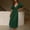 Army Green, variant on CALAFEBILA Women Midi Dress Gorgeous Short Sleeve Solid V Neck Corseting Midsection Hem Womens Dresses Casual Summer Maxi Dress