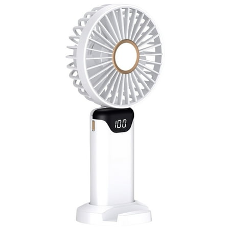 

Portable Handheld Fan 1200mAh Battery Rechargeable USB Cooling Fan 5Speed