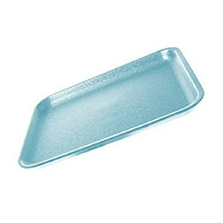 CKF 20SB, #20S Blue Foam Meat Trays, Disposable Standard Supermarket Meat Poultry Frozen Food Trays, 100-Piece