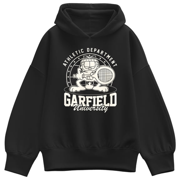 Garfield - Tennis - Women's Oversized Fleece Hoodie Sweatshirt