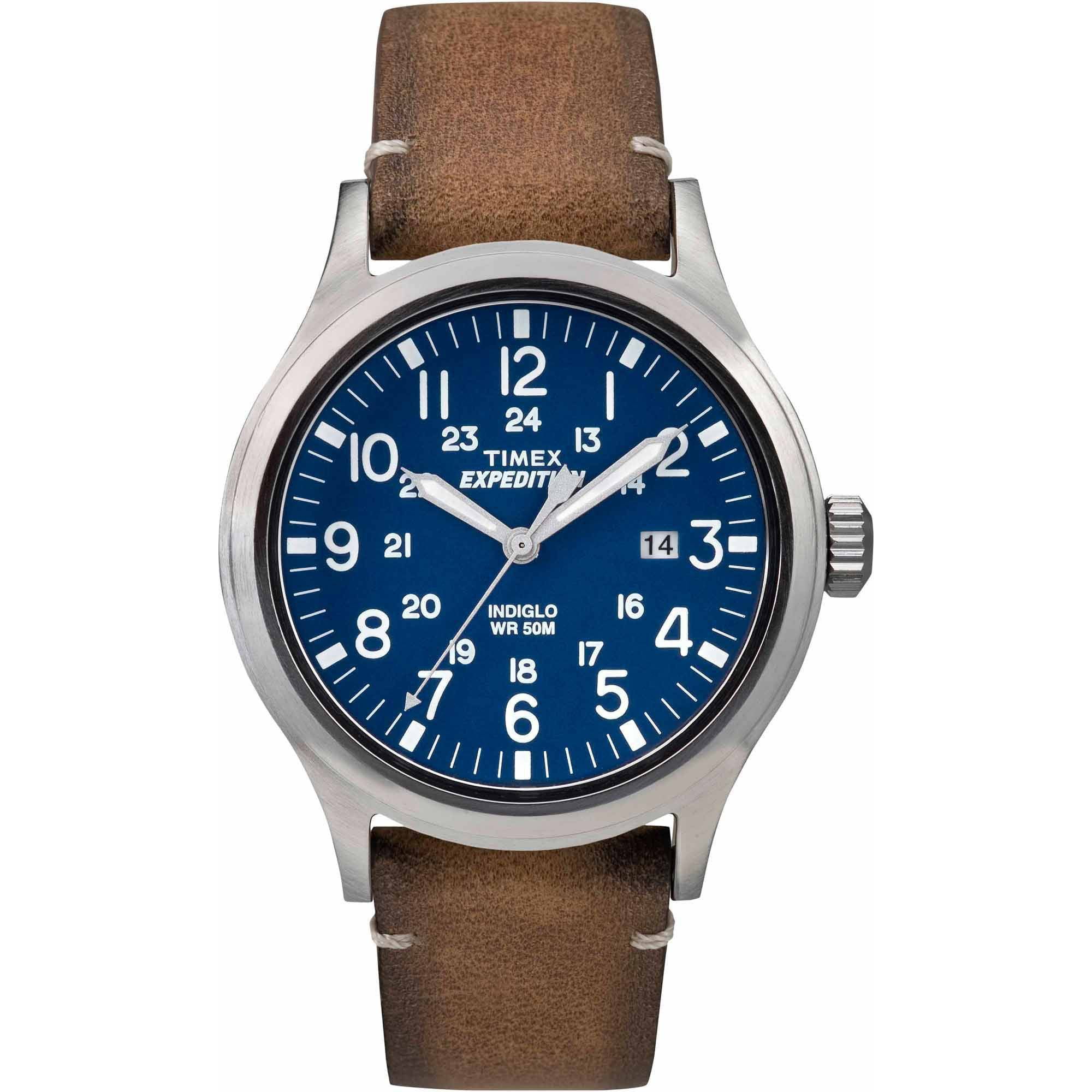 Timex Men's Expedition Scout Watch, Tan Nylon Strap by Timex