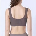 thumbnail image 5 of Clearance under $5 JINMGG Womens Plus Size Clearance $5 Women Sports Bra without Steel Ring No Chest Support Yoga Running Vest Wine L, 5 of 7