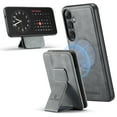 thumbnail image 5 of Case for Samsung Galaxy S25+, Detachable Magnetic Wallet Credit Card Cash Slot Case Support Wireless Charging Functional Stand Compatible with MagSafe Cover For Samsung Galaxy S25+,Gray, 5 of 12