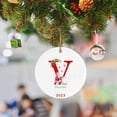 thumbnail image 2 of Decoraciones de Navidad Al Aire Libre Decoración Del Árbol de Navidad Colgante Personalizado Navidad 26 Carta Decoración, Decoración Del Árbol de Navidad Regalo de Navidad Decoraciones Del Árbol de Na, 2 of 3