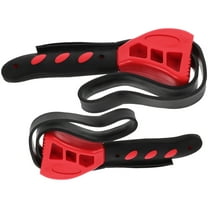 WHAMVOX 2 Pcs Wrench Opener Belt Wrench Bottle Opener Adjustable Strap Wrench 2pcs
