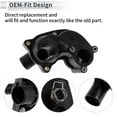 thumbnail image 4 of Unique Bargains Inner Car Thermostat for Ford Explorer 2001-2010 for Ranger 2001-2011 Durable Engine Coolant Thermostat Housing Assembly No.2L2Z8592BA Plastic 1 Pc, 4 of 6