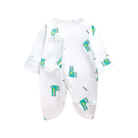 

Toddlers Boys Clothes Baby Cotton One-Piece Baby Open Gear Baby Romper Summer Thin Crawl Suit