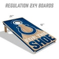thumbnail image 5 of YouTheFan NFL Indianapolis Colts 2x4 Slogan Series Cornhole, 5 of 6