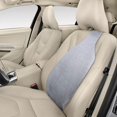 thumbnail image 6 of yotijar Car Air Motion Backrest Anti Slip Car Waist Support Cushion Easy to Install Gray, 6 of 8