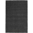 thumbnail image 3 of Nourison Shangri-La Solid Shag Charcoal 5' x 7' Area Rug, (5' x 7'), 3 of 10
