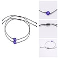 thumbnail image 5 of Xinyolin Couple Bracelets with Creative Shape - Wear Resistant Wax Line Handmade Evil Eyes, 5 of 8