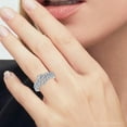 thumbnail image 5 of Pompeii Certified 2 1/2Ct Diamond Engagement Ring With Accents 14k Gold Lab Grown, 5 of 6