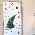 thumbnail image 3 of Christmas Tree Star Garland Kitchen Refrigerator Stickers Home Beautification Decoration Wall Stickers, 3 of 4