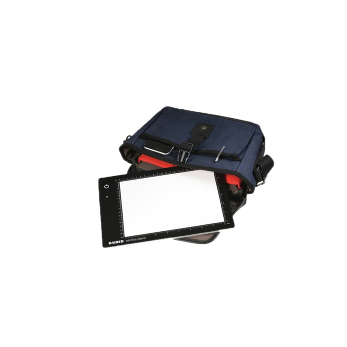 Kaiser Slimlite Plano 5000K 10.5x15.5" Battery/AC Lightbox with USB Cable and Charging Adapter