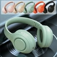 thumbnail image 3 of karymi Bluetooth 5.0 Subwoofer Head-Mounted Foldable Headphones - Built-in Mic Wireless Call Folding Stereo Noise Cancellation Over Ear Soft Earmuffs Headset Housewarming Gifts, 3 of 4