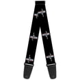 thumbnail image 1 of Ford Guitar Strap, Ford Mustang Bars Logo Repeat, 2 Inches Wide, 1 of 1