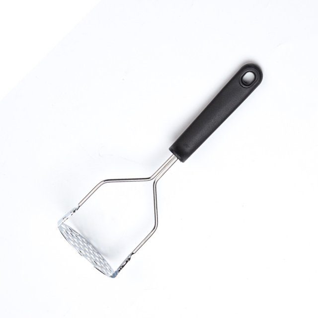 Triturador de patatas, paquete de triturador integrado de acero inoxidable, herramienta de cocina, triturador de alimentos para patatas, verduras, bayas, frutas, alimentos para bebés, aguacate