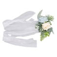 thumbnail image 4 of Flores para sillas de boda, arreglo floral para sillas con silla, arreglo floral, respaldo de silla, decoración floral, claridad notable, 4 of 8