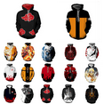 thumbnail image 3 of Manxiao Organization Uchiha Mustela 3D Printed Zipper Hooded Wei Animation Pullover, 3 of 3