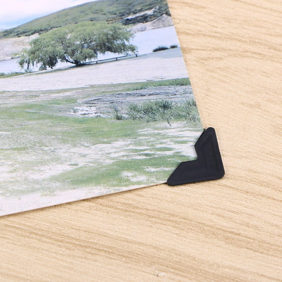 PAMINGONO 14Pcs Paper Corner Protectors Red for Protecting Photos in Memory Books