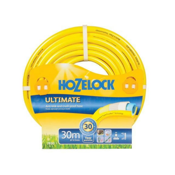 Hozelock - 7830 Ultimate Hose 30m 12.5mm (1/2in) Diameter