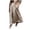 Beige, variant on Xunlbb Long Skirts for Women, Women's Casual Solid Color Skirt High Waisted Mid Length Skirt Long Skirt, Size S-L