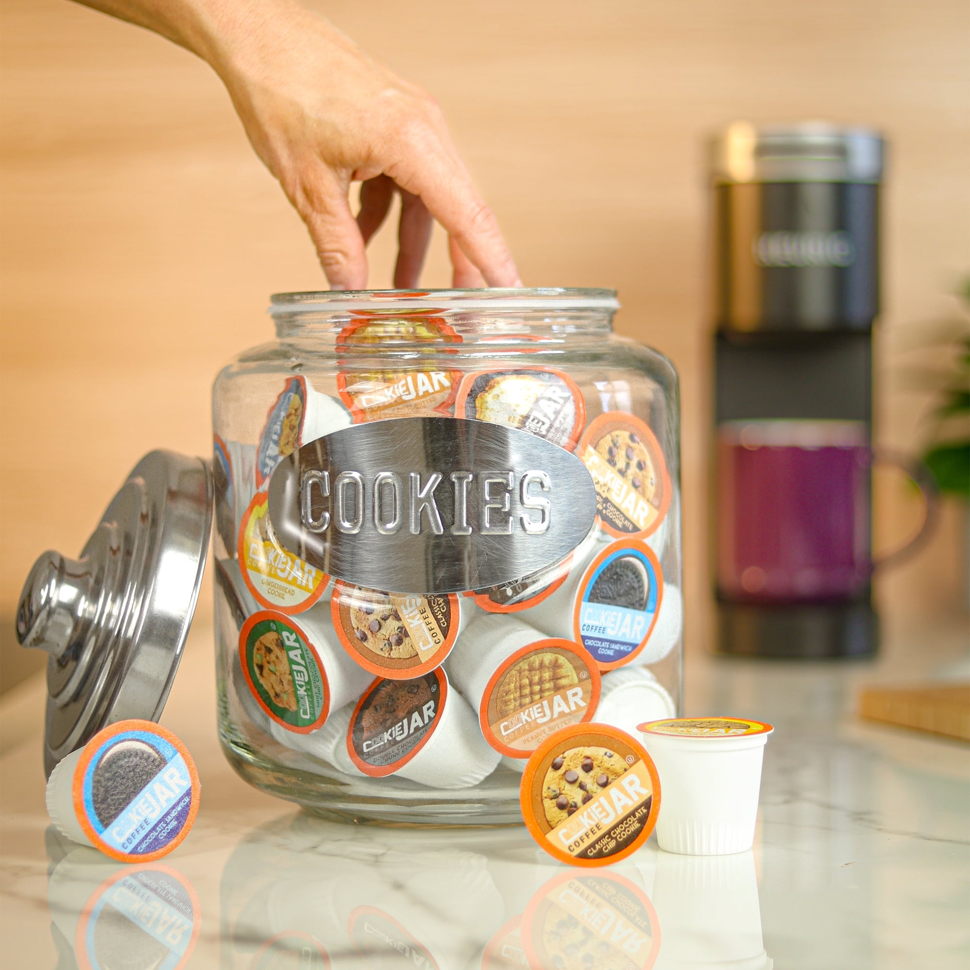 Cookie Jar Coffee Variety Pack Pods for Keurig K Cup Brewers, 40 Count