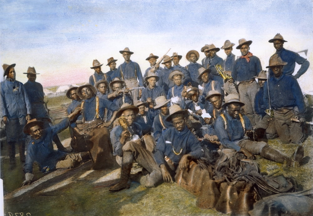 Cuba Tenth Cavalry 1898 Nmembers Of The US Tenth Colored Cavalry On cuba-tenth-cavalry-1898-nmembers-of-the-us-tenth-colored-cavalry-on