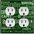 thumbnail image 3 of Metal Light Switch Plate Cover Cafe Diner Coffee Sign Green COF043, 3 of 24