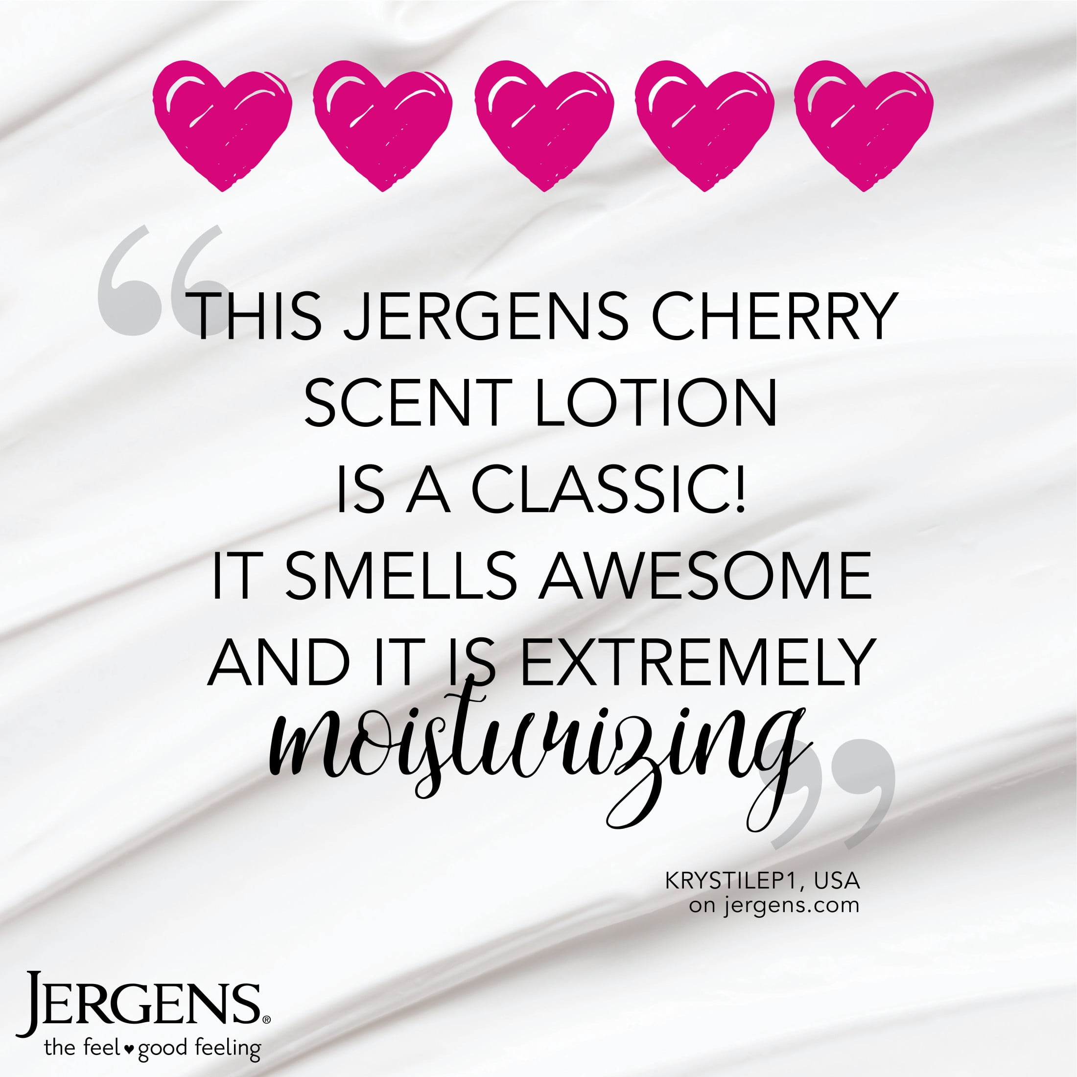 (4 pack) Jergens Original Scent with Cherry Almond Body Lotion Moisturizer for Dry Skin, 33.8 oz
