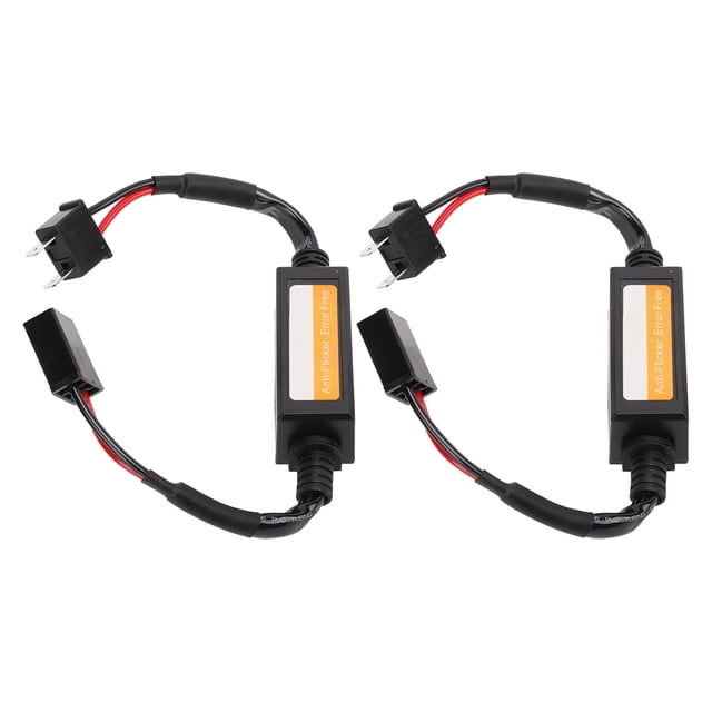 LED Decoder, Anti Flicker Harness Simple Installation Multipurpose Portable Plug And Play For Failure Elimination
