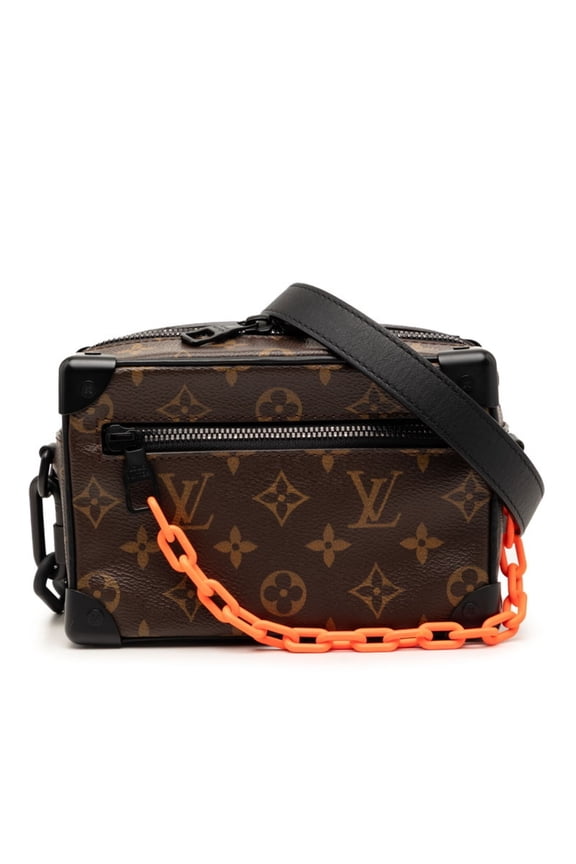 Pre-Owned Louis Vuitton Monogram Solar Ray Mini Soft Trunk Shoulder Bag M44480 Brown Black...