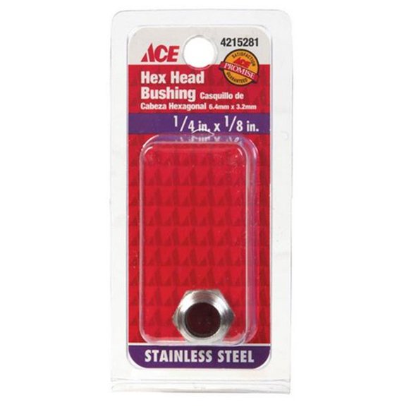 Smith-Cooper S3014HB002001CS 0.25 x 0.12 in. Hex Bushing